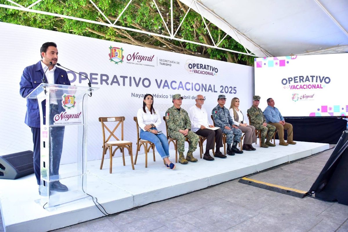 Nayarit despliega Operativo Vacacional 2025 para recibir a más de 1.6 millones de turistas